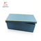 Blue Skincare Personalized Cardboard Boxes	Shoes Gift Packing With Logo