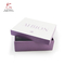 Custom Printed Shoe Packaging Boxes / Purple Cardboard Boxes