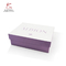 Custom 30x20 Printed Cardboard Boxes Purple Sneakers Shoe Packaging Boxes