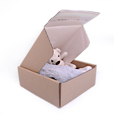 Easy Assembly Corrugated Cardboard Box with Original Surface Finish | Shipping Boxes