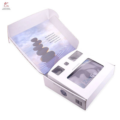 Custom Printed Yoga Mat Corrugated Boxes Assembly Made Stay Protected In Transit