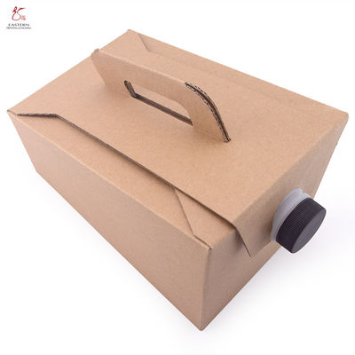 Custom Printed Shaped Corrugated Cardboard Box Foldable for Coffe beans Grain Packaging