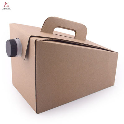 Custom Printed Shaped Corrugated Cardboard Box Foldable for Coffe beans Grain Packaging