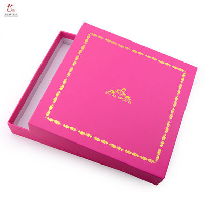 Printed Cardboard Boxes with Lid | Customized Gold Foil Personalised Packaging Boxes