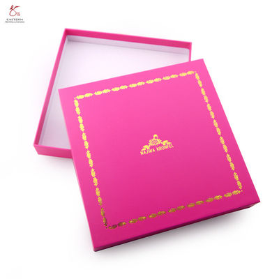 Printed Cardboard Boxes with Lid | Customized Gold Foil Personalised Packaging Boxes