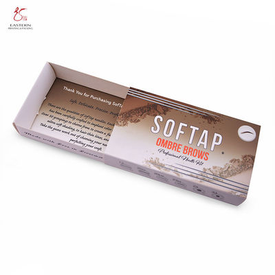 Custom Makeup Packaging Boxes | Sliding Cosmetic Accessories Paper Box Packaging Manufacturer