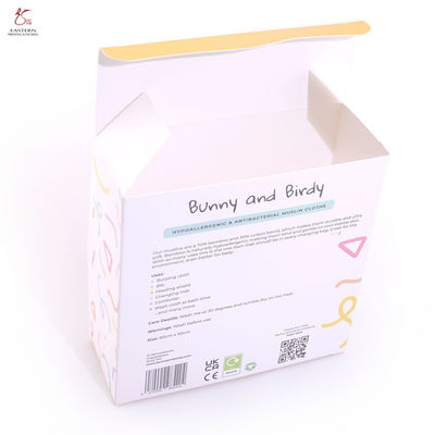 Custom Printed Cardboard Boxes With Clear Window | Baby Clothes Packaging Box Manufacturers