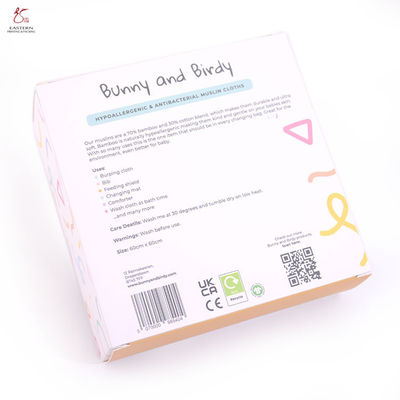 Custom Printed Cardboard Boxes With Clear Window | Baby Clothes Packaging Box Manufacturers