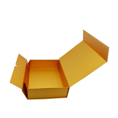Custom Luxury Gold Cardboard Gift Boxes Supplier | Gold Decorative Gift Boxes Bulk