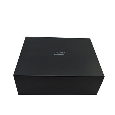 Custom Printed Foldable Black Cardboard Gift Boxes With Lids | Cardboard Gift Packaging Boxes