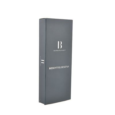 Offset Printing Cosmetic Packaging Paper Box With Customized Logo | Costom Black Slidding Box