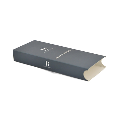 Offset Printing Cosmetic Packaging Paper Box With Customized Logo | Costom Black Slidding Box