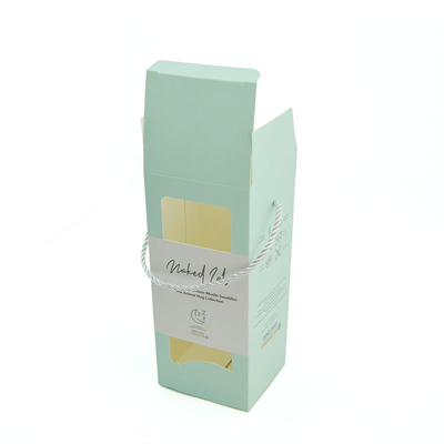 Custom Cardboard Gift Box with Handle | Personalized Cosmetic Packaging