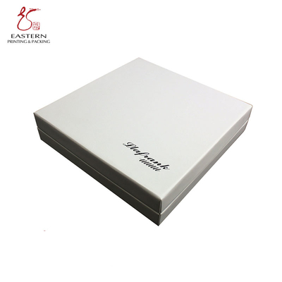 Custom Square Paper Gift Box with Lid for Scarves & Ties | Hard Cardboard Gift Boxes
