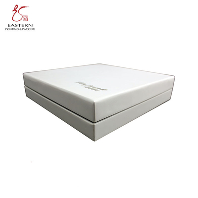 Custom Square Paper Gift Box with Lid for Scarves & Ties | Hard Cardboard Gift Boxes