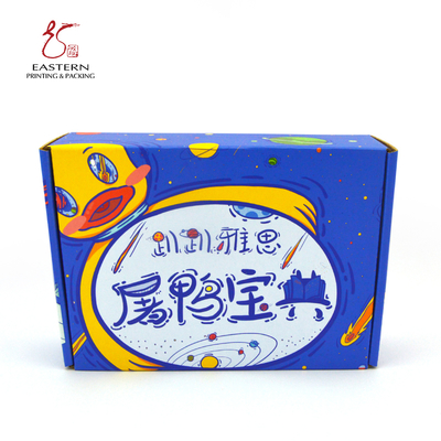 Custom CMYK Printed Shipping Customized Cardboard Packaging Box