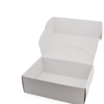 Corrugated Cardboard Shipping Boxes Foil Stamping | Customized for Folding Box Logistics Packaging