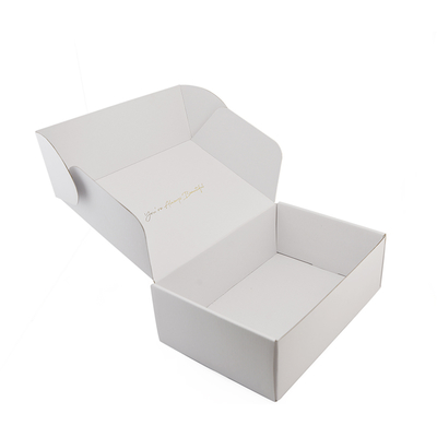 Corrugated Cardboard Shipping Boxes Foil Stamping | Customized for Folding Box Logistics Packaging