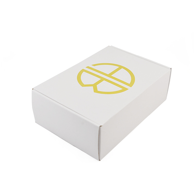 Corrugated Cardboard Shipping Boxes Foil Stamping | Customized for Folding Box Logistics Packaging