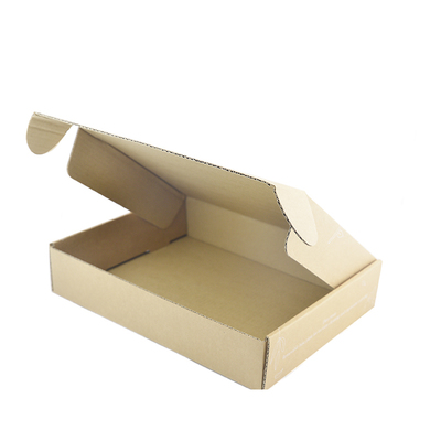 Easy To Assemble Corrugated Cardboard Shipping Boxes with Customized Design and Silk Screen Printing