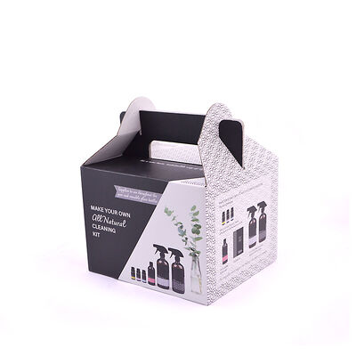 Custom Printed Gable Packaging Box | Corrugated Cardboard Box for cosmetic packaging