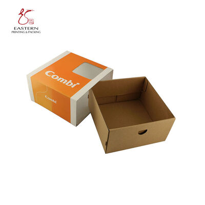 Slidding Boxes Corrugated Cardboard | Custom Printed Shoe Box With Window