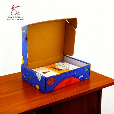 Printed Corrugated Cardboard Box | Custom Book Shipping Boxes