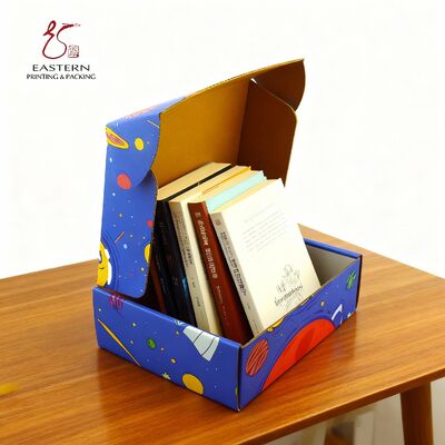 Printed Corrugated Cardboard Box | Custom Book Shipping Boxes