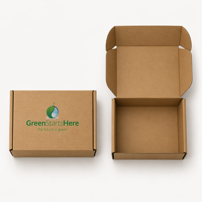 Custom Printed Shipping Boxes Corrugated Cardboard Foldable Maliler Boxes