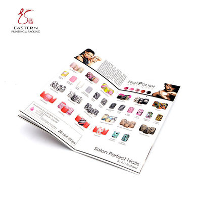 Custom Printed Leaflet And Brochure Use Eco-Friendly 157gsm Coated Paper