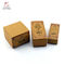 Silver Stamping 350gsm Kraft Paper Custom Cosmetic Boxes For Perfume