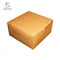 Folding 350gsm 4 Cupcake Paper Box , Kraft Paper Cupcake Boxes 8*8*4 Inch