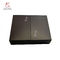 Black Fashionable 350gsm Chocolate Packaging Paper Box With Sleeve