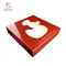 Luck Duck Red Color Reverse Tuck Folding Cake Packaging Boxes 80mm Height