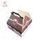 Pantone Color 4inch Cake Packaging Boxes , Cardboard Boxes For Baked Goods