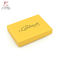 Yellow Luxury 950gsm Decorative Cardboard Gift Boxes With Lid