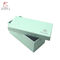 Silver Foil Stamping Custom Paperboard Boxes , Custom Drawer Box Packaging For Tableware