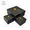Gold Logo Printing CMYK Color Paper Jewelry Gift Boxes For Ring