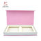 Eastern Pink Color Mink Eyelash Packaging Box With Magnetic Closure