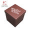 CMYK Printed Brown Color Candle Packaging Box , Cardboard Boxes With Lids For Gifts