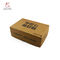 Logo Printed Kraft Paper Corrugated Shoe Box For Sports Shoes