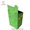 Green Color 150mm Width Corrugated Display Stand For Products