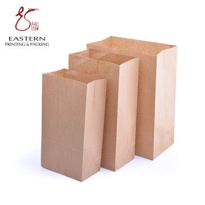 SGS Custom Printed Kraft Takeaway Box For Bread Or Food