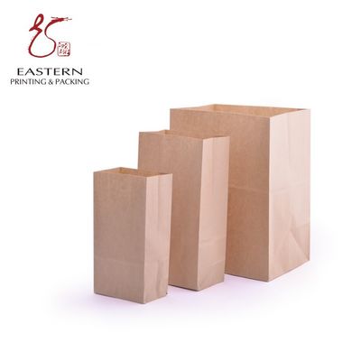 SGS Custom Printed Kraft Takeaway Box For Bread Or Food