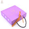 Pink Color Square Cosmetic Packaging Paper Box With Ribbon Handle