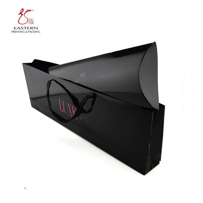 Hair Packaging Printed Paper Gift Bags , Personalized Paper Bags With Handles