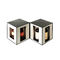 Eastern 285mm Height Cardboard Wine Box , Large Black Cardboard Box Luxurious