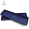 Luxury Blue 60mm Width Hard Cardboard Boxes With Lids For Bow Tie