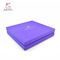 Elegant Purple Square 24cm Length Hard Cardboard Gift Boxes With Lids