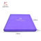 Elegant Purple Square 24cm Length Hard Cardboard Gift Boxes With Lids